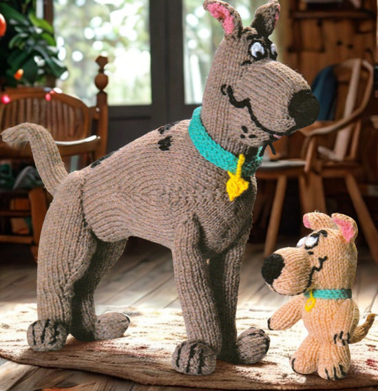 Scooby and Scrappy Doo Knitting Pattern