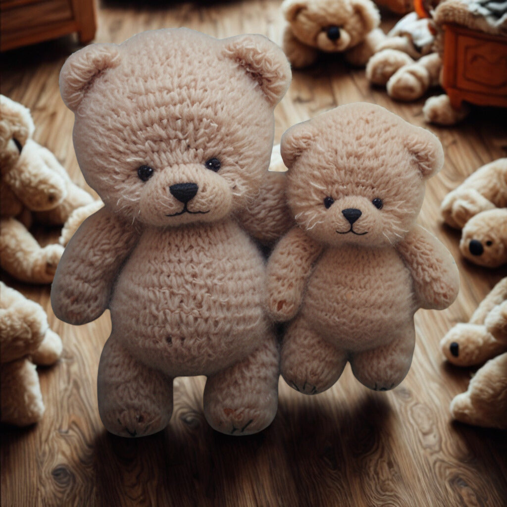 Cute Teddy Knitting Pattern