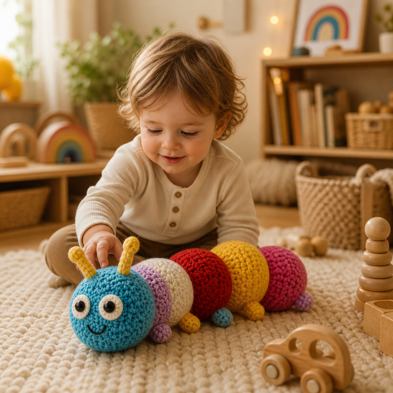 Caterpillar Knitting Pattern