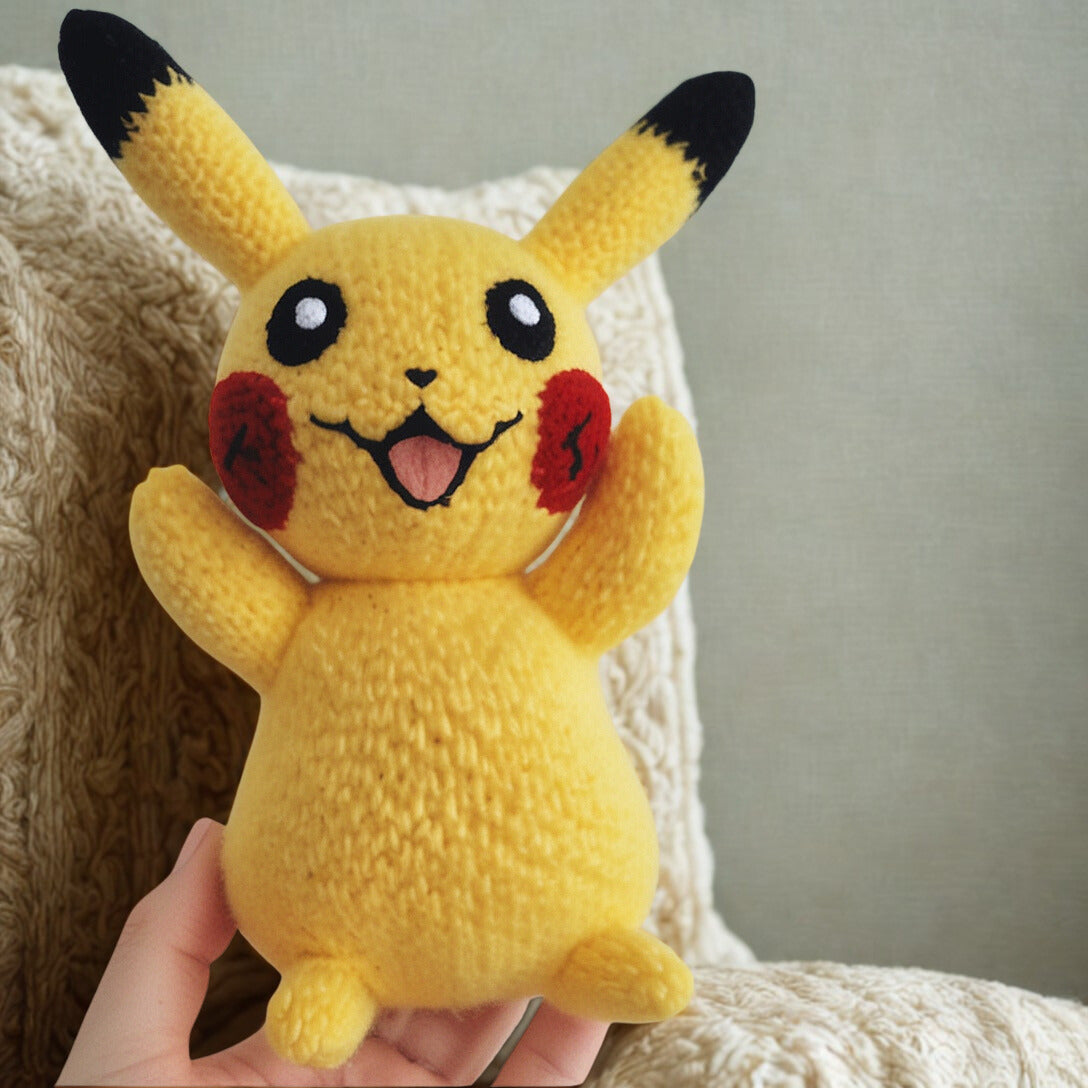 Pikachu Knitting pattern