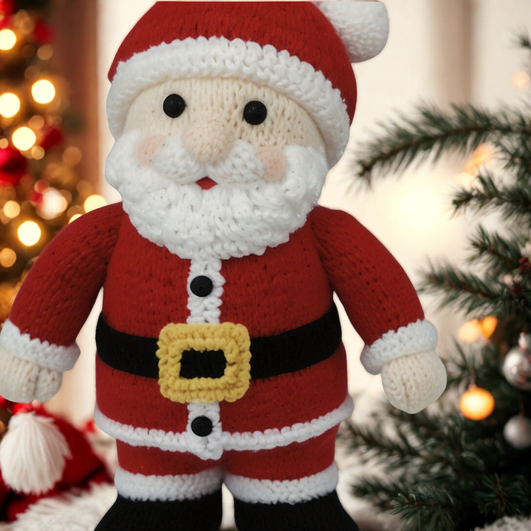 Santa Knitting Pattern - 40CM + Gift