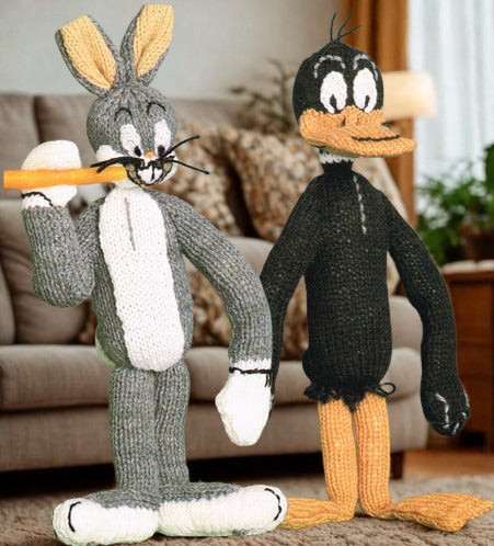 Bugs and Daffy Knitting Pattern