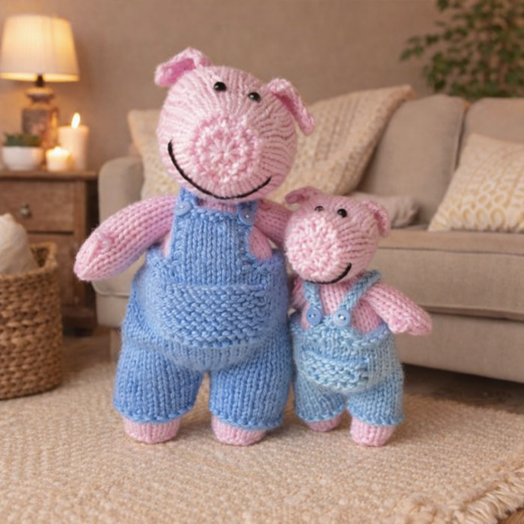 Peppa Pig Knitting Pattern