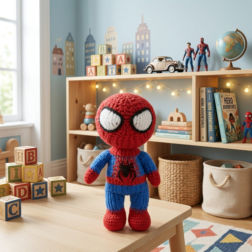 Spiderman Knitting Pattern