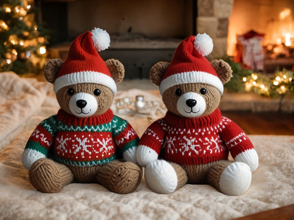 Teddy-Strickmuster 