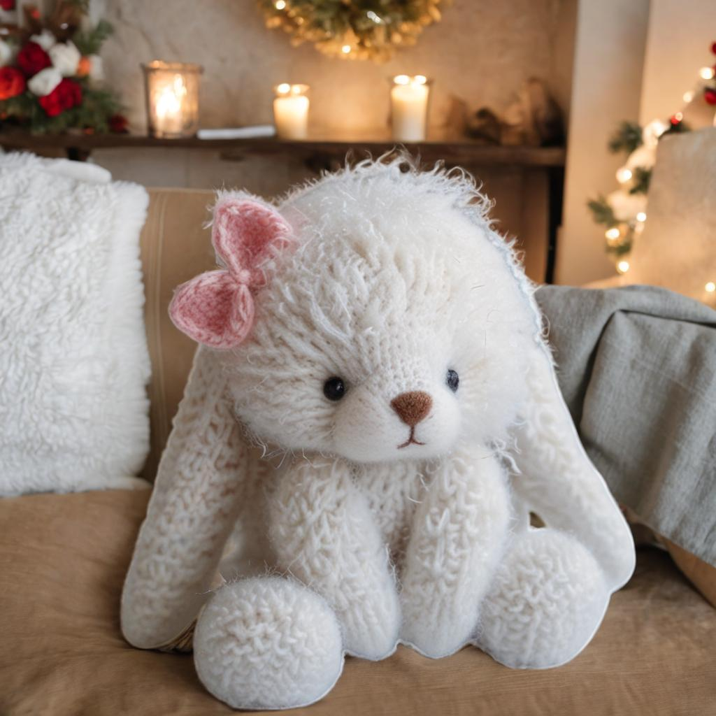 Modèle de tricot pour bébé lapin