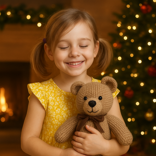 Teddy-Strickmuster 