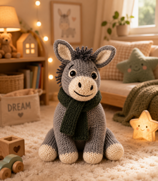 Baby Donkey Knitting Pattern