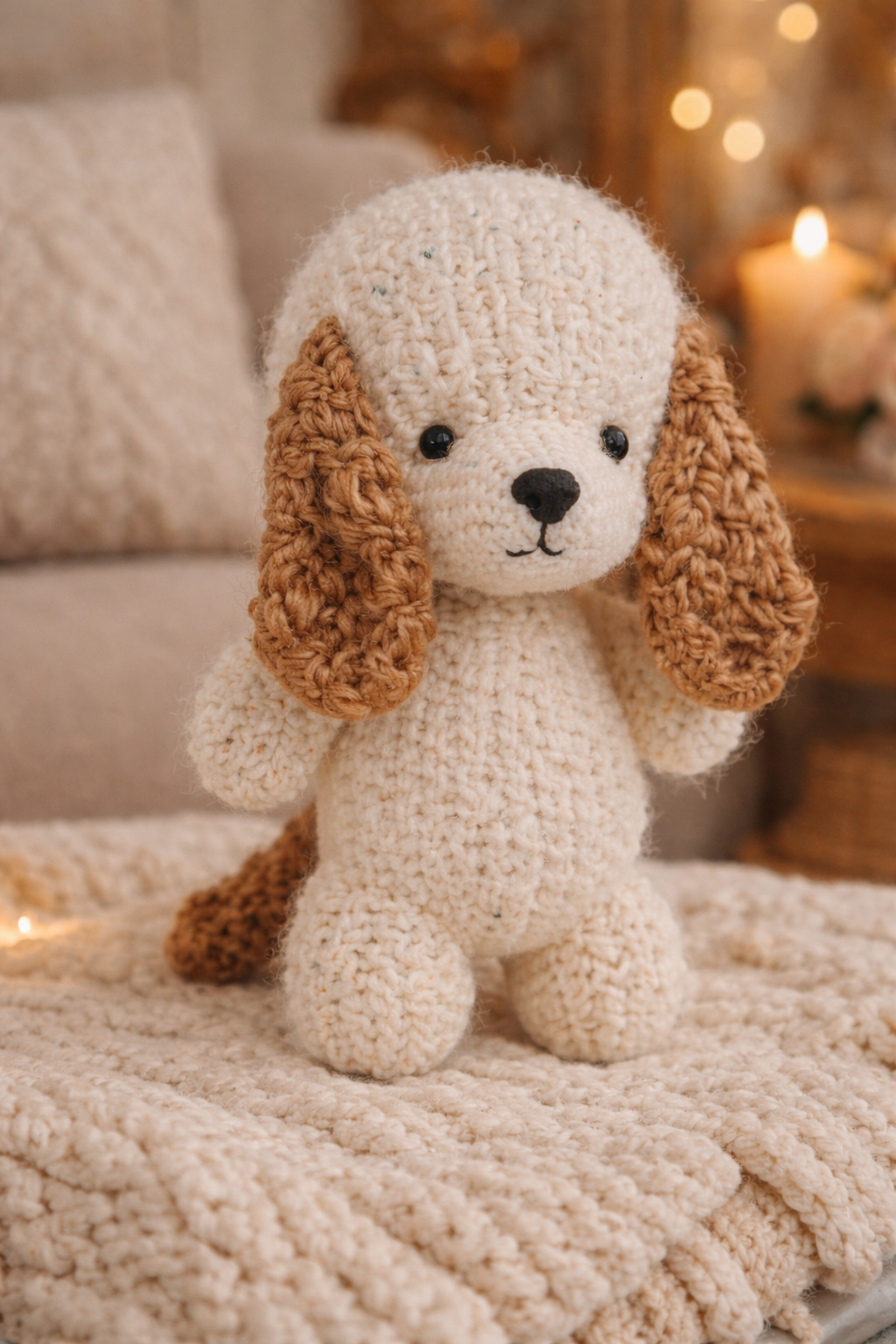 Cute Puppy Knitting Pattern