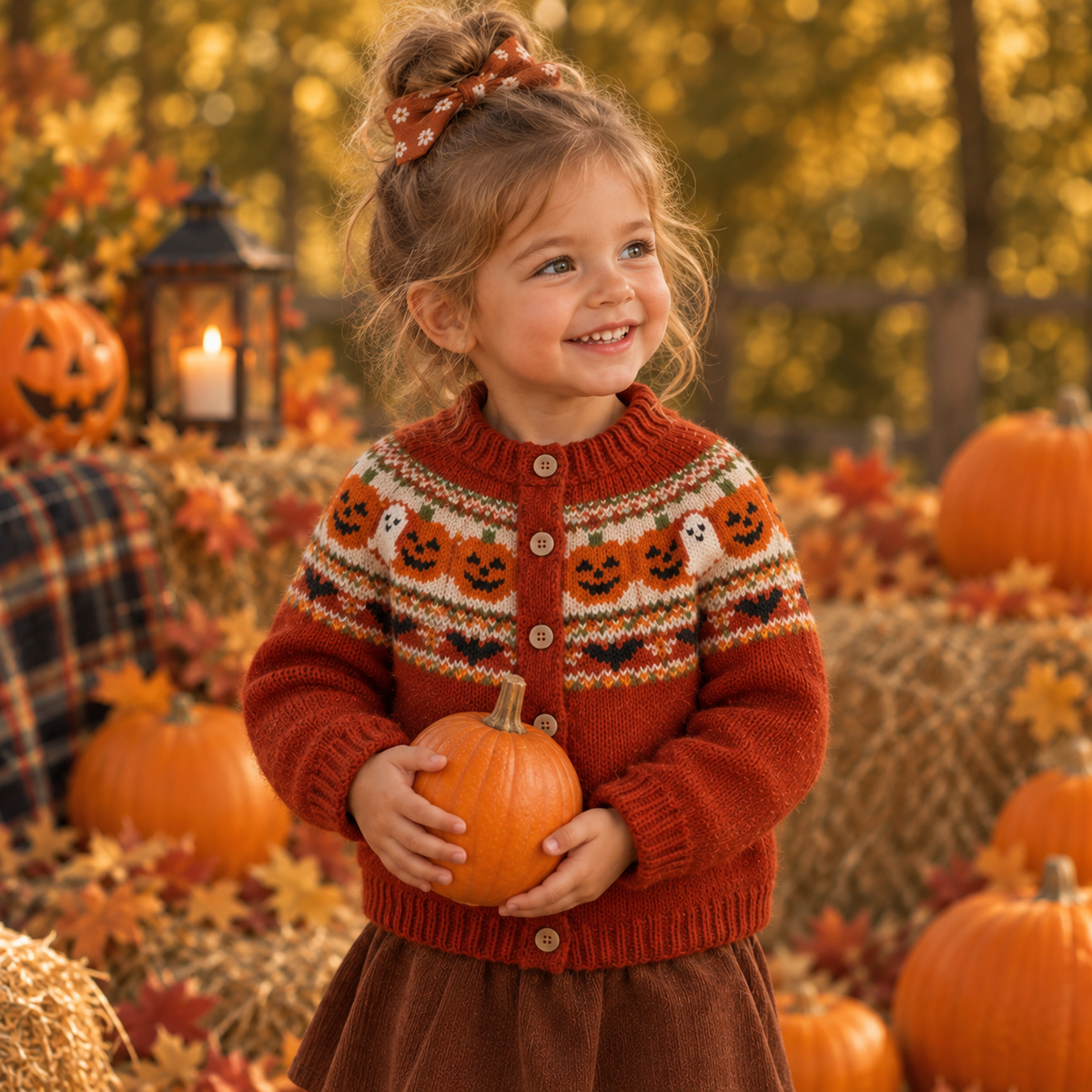 Halloween Sweater Knitting Pattern