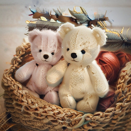 Baby Teddy Knitting Pattern